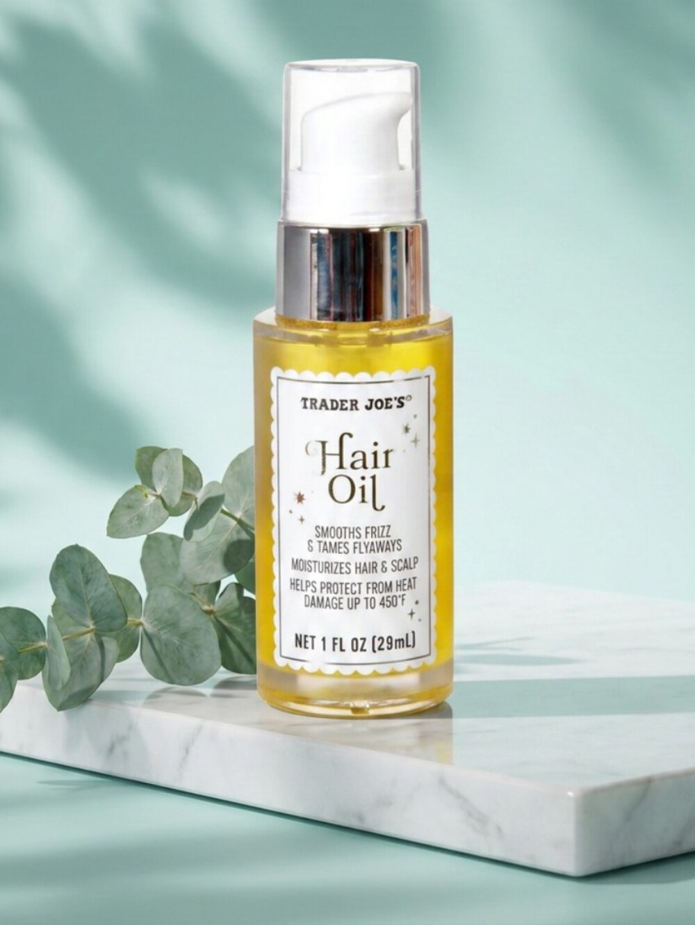NWT Trader Joe's Hair Oil 1 Fl Oz